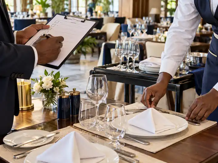 Food & beverage check